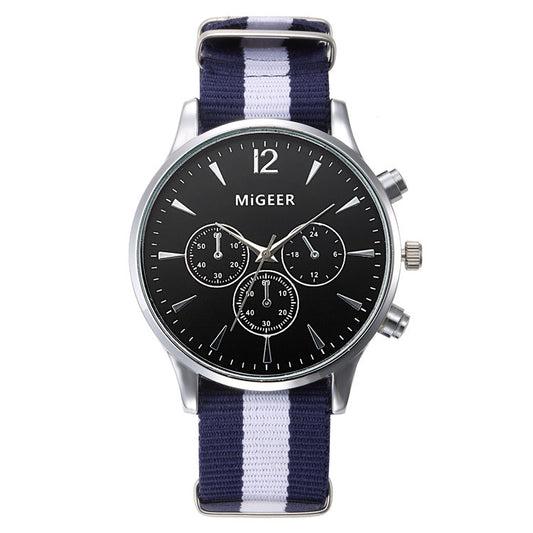 Reloj de Pulsera Hombre Malla Metálica Cuarzo