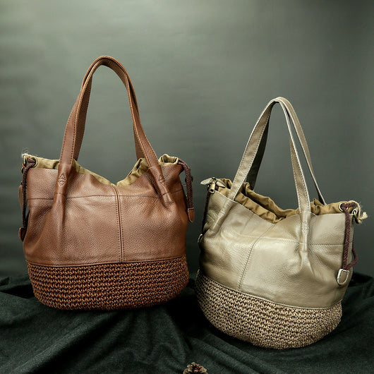 Bolso Tote Vintage Mori Crossbody para Mujer - Image 11