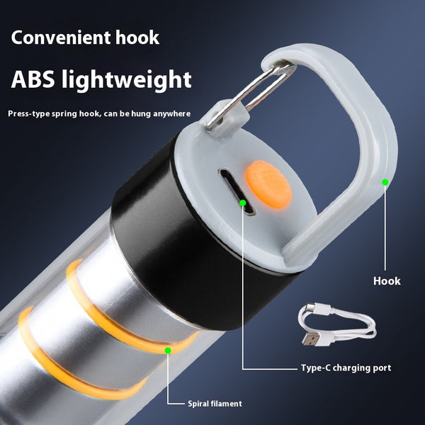 Linterna de Camping Portátil en Aluminio