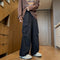 Calça Reta Folgada Estilo Hong Kong - Casual e Informal