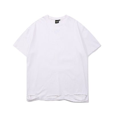 Playera Casual de Cuello Redondo con Rasgaduras Diseño Moderno - Image 30