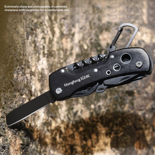 Cuchillo Plegable Multifuncional Portátil - Herramienta de Supervivencia Compacta - Image 4