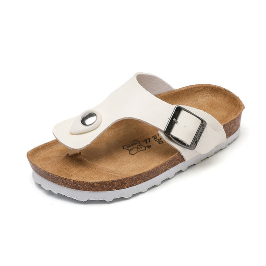 Sandalias de Corcho para Niños Primavera Verano - Zapatos Boken Antideslizantes Trendy - Image 2