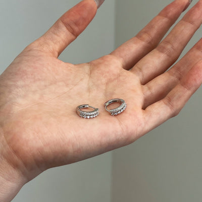 Aretes Redondos de Circonia Cúbica - Lujo Accesible para Mujer - Image 18