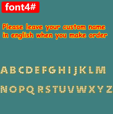 Collar de Capas Personalizado con Letra para Hombre y Mujer - Image 9