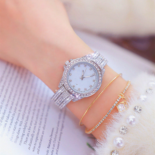 Reloj de Moda para Mujer con Diamantes Completos - Image 13