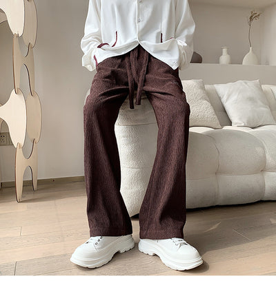 Pantalones Anchos Plisados Holgados - Image 12