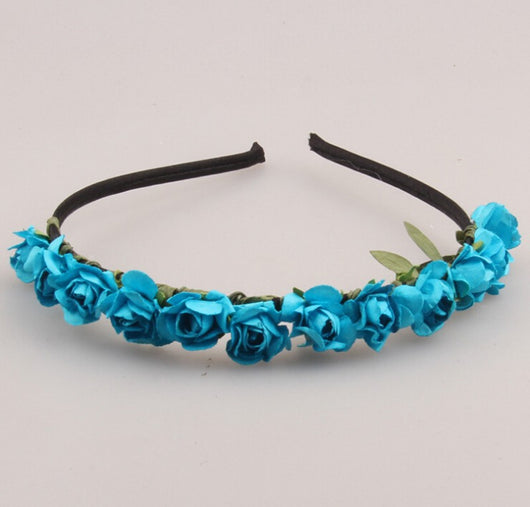 Diadema con 12 Rosas de Papel - Image 15