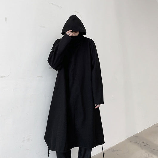 Abrigo Tipo Capa Impermeable con Capucha - Estilo Europeo y Americano - Image 2