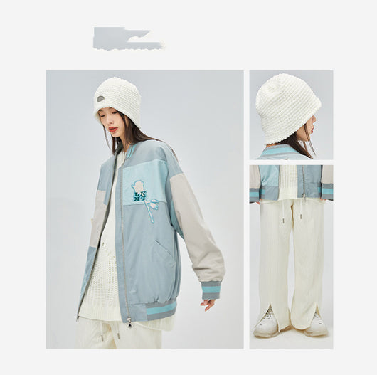 Chaquetas de Pareja a Juego con Costuras en Contraste - Image 14