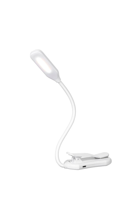 Lámpara LED de Lectura con Clip Ajustable - Luz de Escritorio Plegable - Image 6
