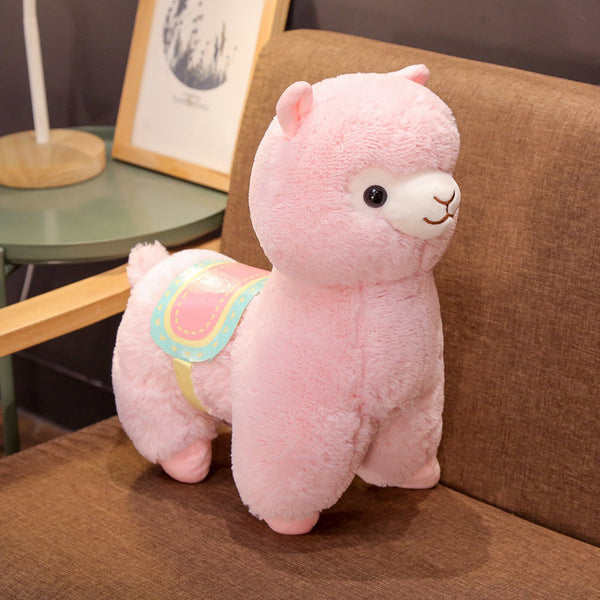 Adorable Alpaca de Pie - Peluche Decorativo - Image 3