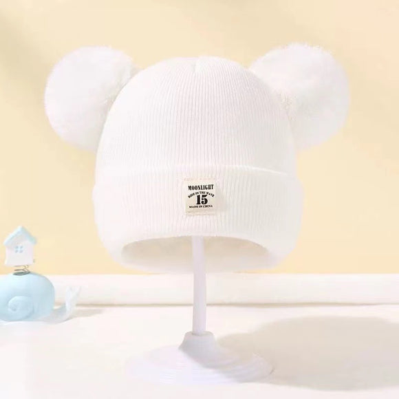 Gorro de Lana para Bebé Otoño Invierno