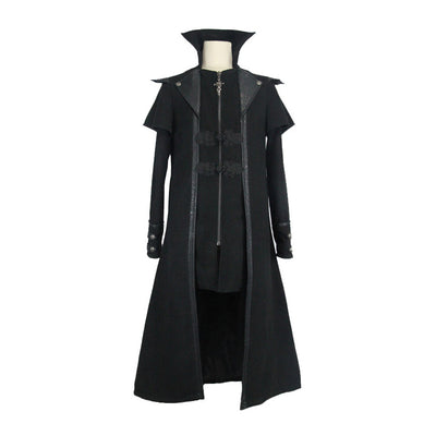 Abrigo Gótico Medieval Punk para Hombre - Image 5