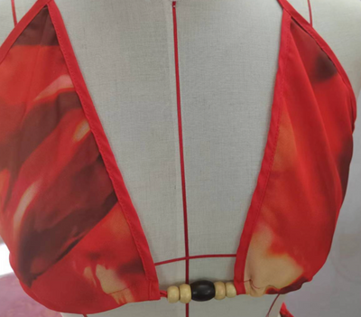 Traje de Baño Falda Estampada con Tirantes Ajustables - Image 11