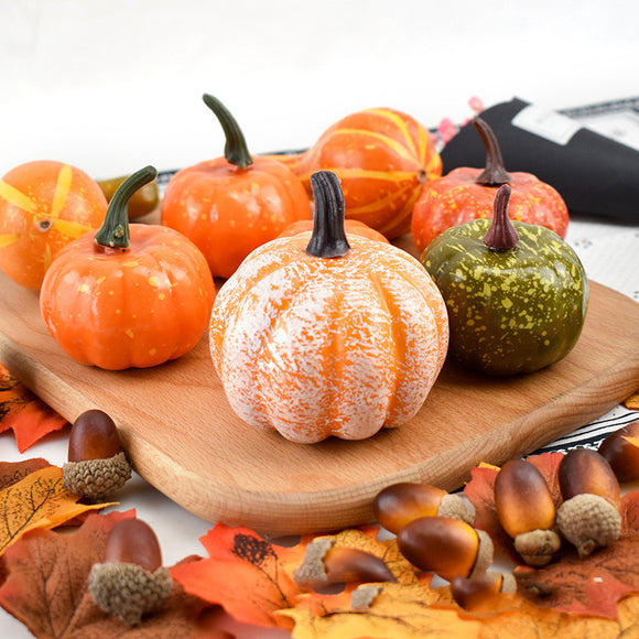 Decoraciones de Calabaza para Acción de Gracias