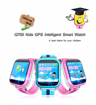 Reloj Inteligente GPS para Niños Q750 con Pantalla Táctil y Llamadas SOS - Image 2