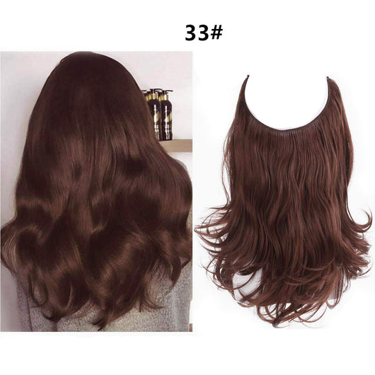 Peluca Corta Ondulada Efecto Rizado Natural para Mujer 30-35cm - Image 55