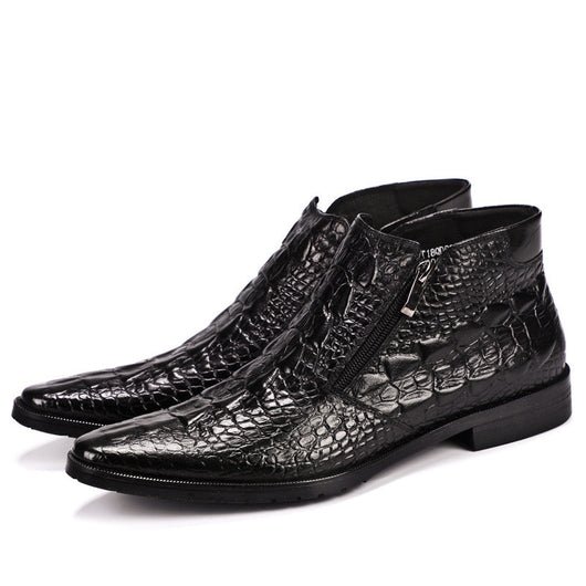 Botas Altas de Cuero para Hombre Knight - Estilo y Durabilidad - Image 11