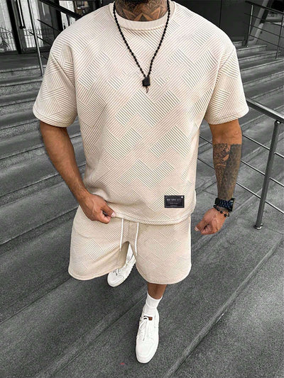 Conjunto Corto Hombre: Playera y Shorts Cómodos y Frescos - Image 21
