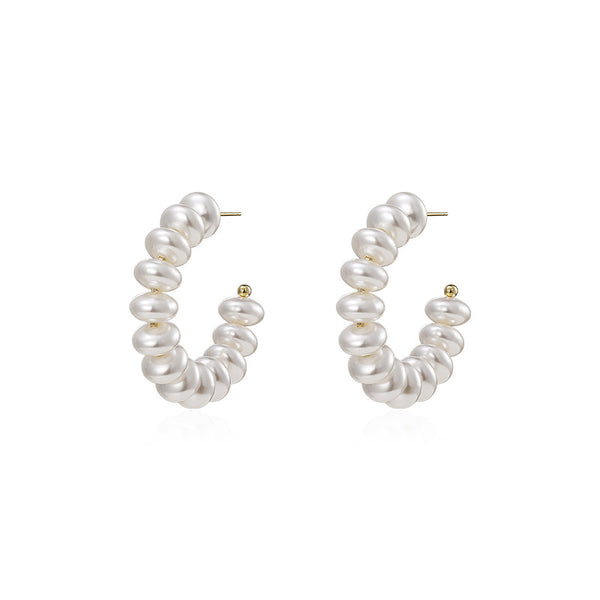 Aretes de Perlas Sintéticas Vintage - Image 10