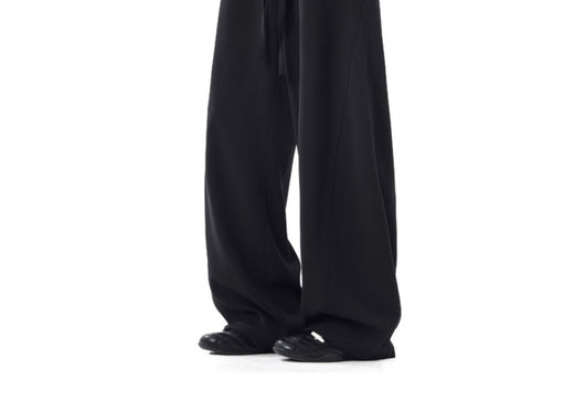 Pantalones Casuales de Corte Elegante con Detalles de Costura para Hombre - Primavera y Verano - Image 12