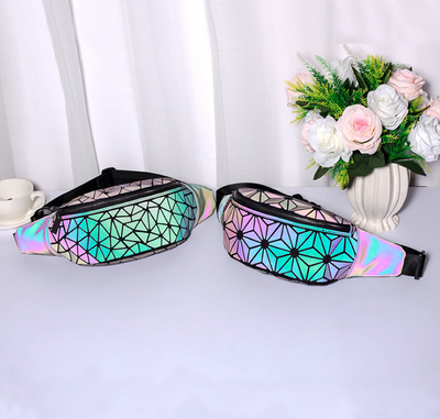 Bolso de Cintura Geométrico Luxury para Mujer - Bandolera Deportiva y Elegante - Image 2