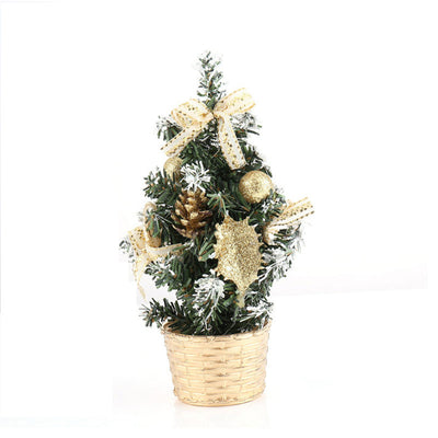 Árbol Navideño Miniatura PVC con Luces LED para Escritorio - Image 23