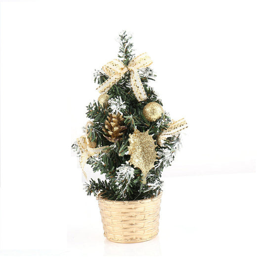 Árbol Navideño Miniatura PVC con Luces LED para Escritorio - Image 23