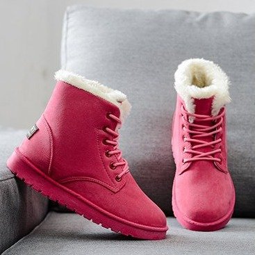 Botas de Invierno para Mujer con Tacón y Plantilla Térmica Acolchada - Image 7