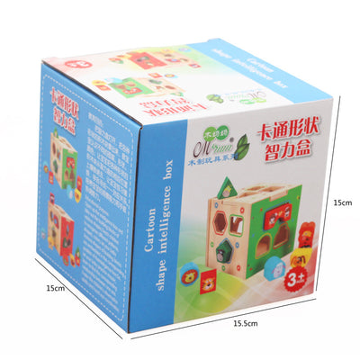 Caja de Inteligencia de Formas de Dibujos Animados para la Primera Infancia - Image 5