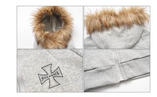 Suéter con Cuello de Piel Desmontable para Mujer - Moda Avanzada - Image 5