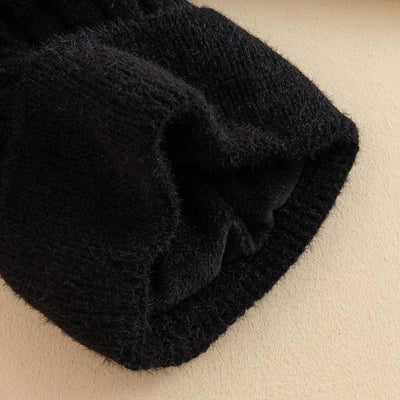 Gorro Tejido de Invierno con Pelota de Ante - Cálido y Versátil - Image 2