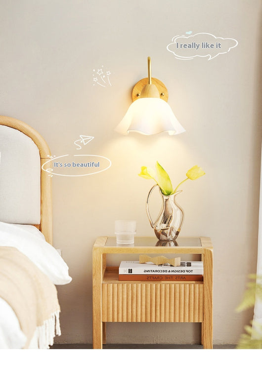 Lámpara de Noche Nórdica en Madera Natural Estilo Minimalista - Image 16