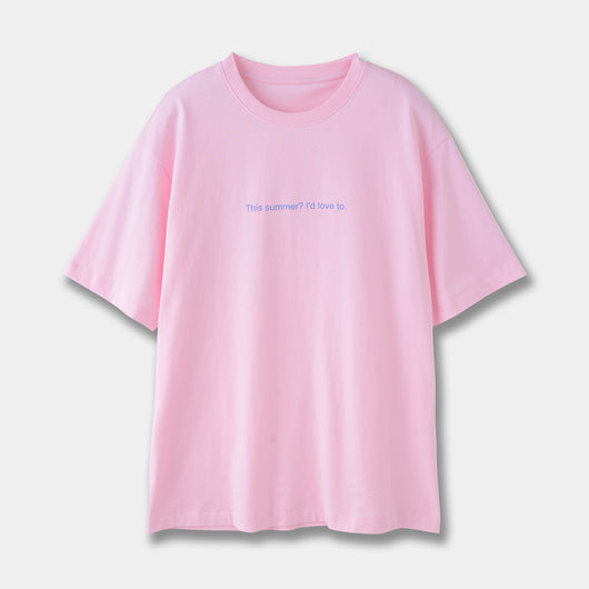 Camiseta de Algodón con Estampado de Letras - Image 7