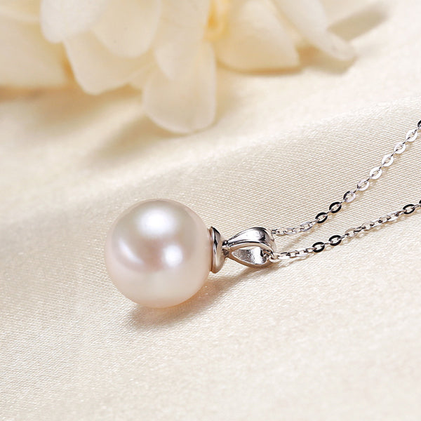 Collar de Perla de Agua Dulce en Plata S925