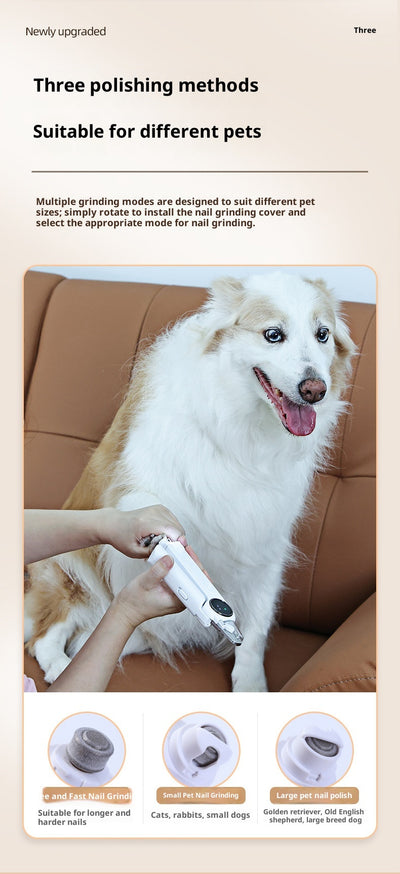 Cortauñas y Limador Eléctrico para Mascotas - Image 12