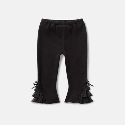 Pantalones Acampanados de Terciopelo Cálido para Niña Invierno - Image 8