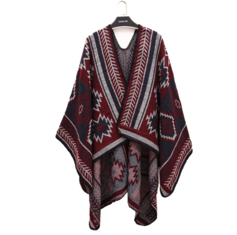 Chal Bohemio Cálido para Otoño e Invierno - Diseño Versátil y Elegante