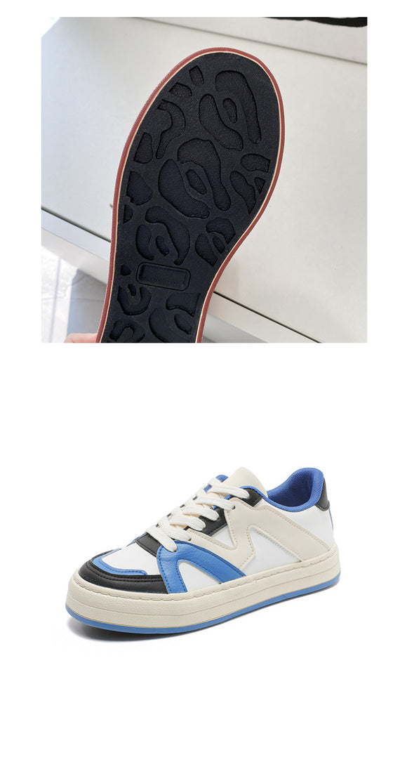 Zapatillas Canvas Blancas Minimalistas - Estilo Trendy Versátil para Mujer