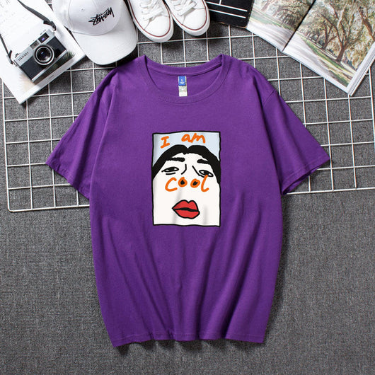 Playera Holgada Estilo Hip-hop Europeo Americano para Hombre - Image 56
