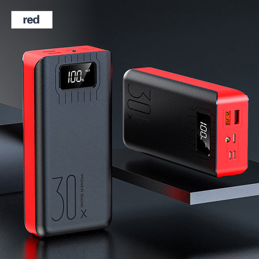 Batería Externa 30000 mAh - Carga Rápida para Múltiples Dispositivos - Image 9