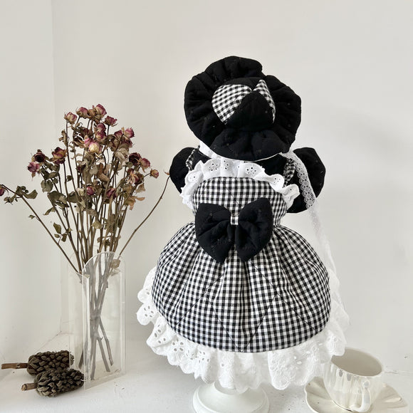 Vestido Acolchado Invierno Cat's Thousand Bird Ge Malzisbomi