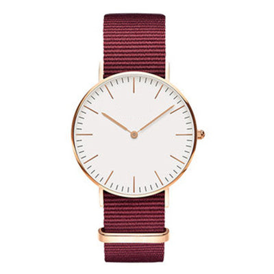 Reloj de Hombre Cuarzo Oro Rosa Ultra Delgado con Correa de Acero Doble Aguja - Image 20
