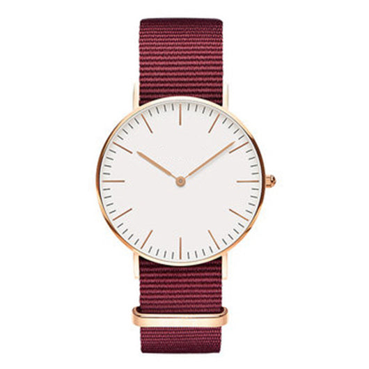 Reloj de Hombre Cuarzo Oro Rosa Ultra Delgado con Correa de Acero Doble Aguja - Image 20