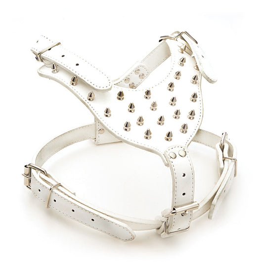 Arnés de Pecho para Perros Grandes Estilo Punk con Remaches - Resistente y Seguro - Image 19