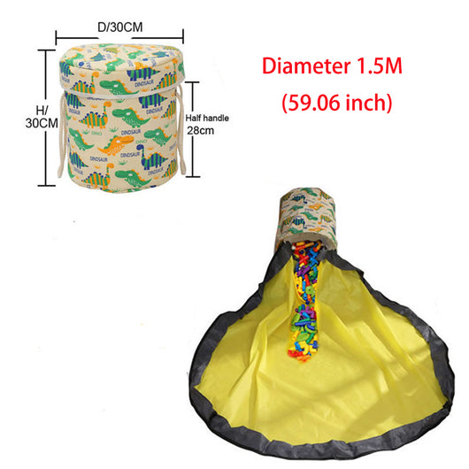 Bolsa Organizadora de Juguetes Portátil para Niños - Image 9