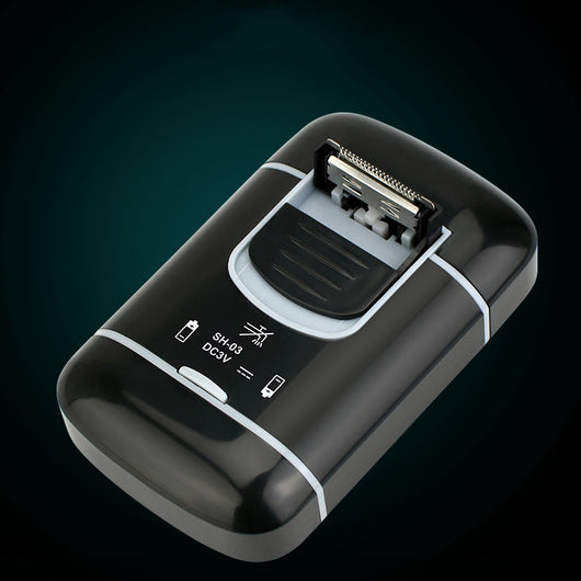 Afeitadora Eléctrica Reciprocante para Hombre con Batería Seca y Cuchilla Ajustable - Image 8
