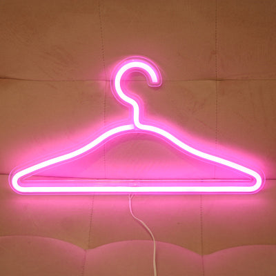 Perchero LED Neón con Luz USB - Soporte para Ropa Iluminado - Image 3