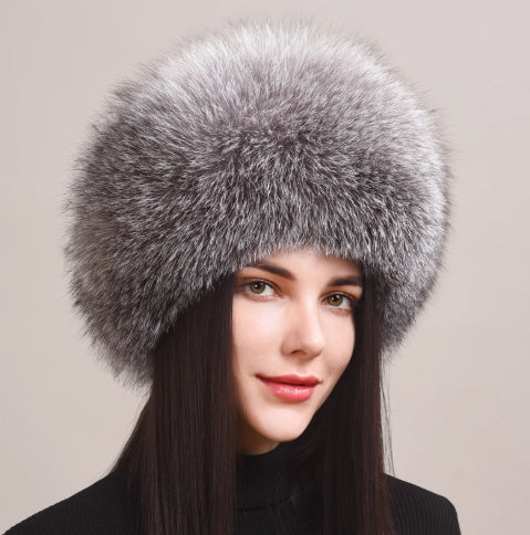 Gorro de Cuero Genuino Étnico para Invierno con Protección de Orejas - Image 15